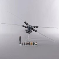 Acrylic stand for LEGO&reg; 10327 Dune Atreides Royal Ornithopter (angled 4 cm high)