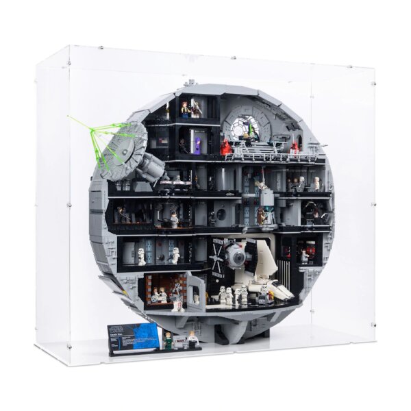 Acrylic display for LEGO&reg; 75419 Star Wars - UCS Death Star (With white floor)