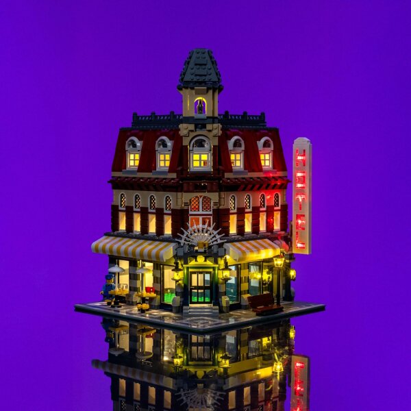 LMB 2.0 LEGO&reg; 10182 Cafe Corner#  Light Kit
