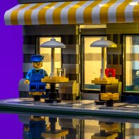 LMB 2.0 LEGO&reg; 10182 Cafe Corner#  Light Kit