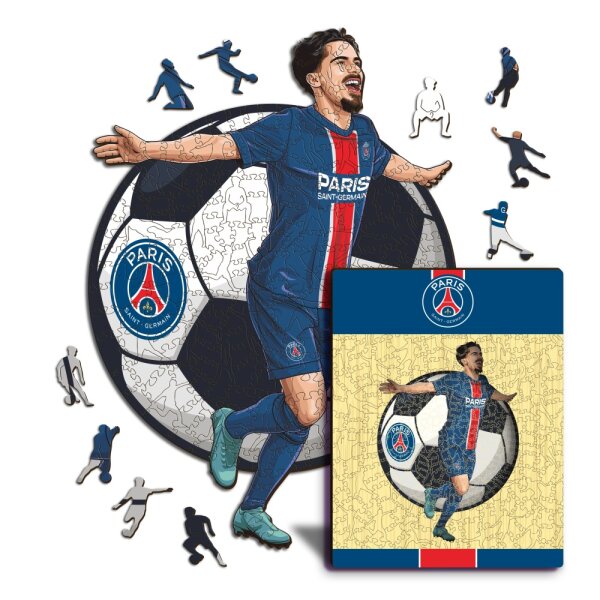 Vitinha - PSG Puzzle in Legno