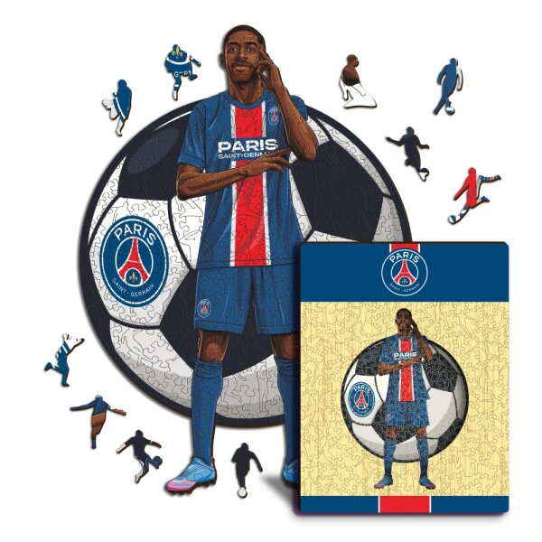 Ousmane Dembele - PSG Puzzle in Legno