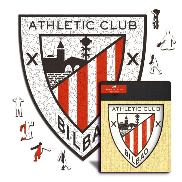 Athletic Club Bilbao - Logo Puzzle in Legno