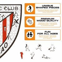 Athletic Club Bilbao - Logo Puzzle in Legno