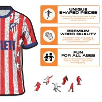 Atletico Madrid - Trikot  Wooden Puzzle
