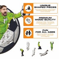 Gianluigi Donnarumma - Machester City Puzzle en bois