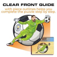Gianluigi Donnarumma - Machester City Puzzle en bois