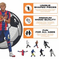Lamine Yamal New - PC Barcelona Puzzle en bois