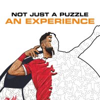 Mohamed Salah New - Liverpool FC - Holz Puzzle