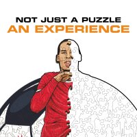 Virgil Van Dijk - Liverpool FC Puzzle en bois