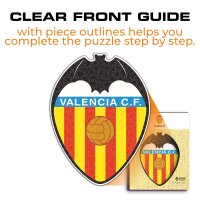 Valencia C.F. - Logo Puzzle in Legno
