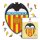 Valencia C.F. - Logo Puzzle in Legno