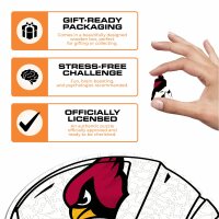NFL - Arizona Cardinals - Helmet - Wooden Puzzle
