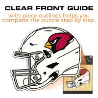 NFL - Arizona Cardinals - Helmet - Wooden Puzzle