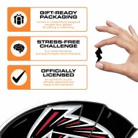 NFL - Atlanta Falcons - Helm - Holz Puzzle