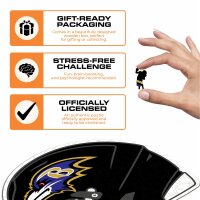 NFL - Baltimore Ravens - Helmet - Wooden Puzzle
