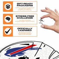 NFL - Buffalo Bills - Helmet - Wooden Puzzle