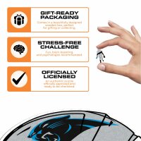 NFL - Carolina Panthers - Helmet - Wooden Puzzle