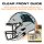 NFL - Carolina Panthers - Helmet - Wooden Puzzle