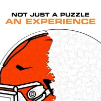 NFL - Cleveland Browns - Helmet - Wooden Puzzle