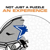 NFL - Dallas Conwboys - Casque - Puzzle en bois