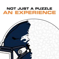 NFL - Denver Broncos - Casco - Puzzle in Legno