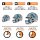 NFL - Detroit Lions - Casque - Puzzle en bois
