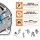 NFL - Detroit Lions - Casque - Puzzle en bois