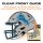 NFL - Detroit Lions - Casque - Puzzle en bois