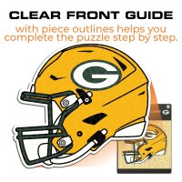 NFL - Green Bay Packers - Casque - Puzzle en bois