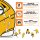 NFL - Green Bay Packers - Casque - Puzzle en bois