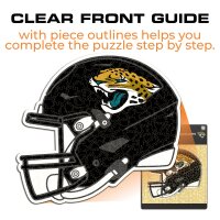 NFL - Jacksonville Jaguars - Helmet - Wooden Puzzle