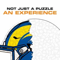 NFL - Los Angeles Rams - Helmet - Wooden Puzzle