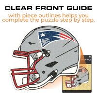 NFL - New England Patriots - Casco - Puzzle in Legno