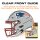 NFL - New England Patriots - Casco - Puzzle in Legno