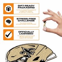 NFL - New Orleans Saints - Casque - Puzzle en bois
