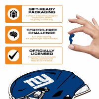NFL - New York Giants - Casque - Puzzle en bois