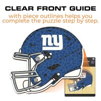 NFL - New York Giants - Casque - Puzzle en bois