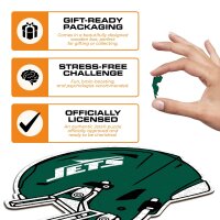 NFL - New York Jets - Casque - Puzzle en bois