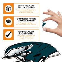 NFL - Philadelphia Eagles - Helm - Holz Puzzle