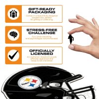 NFL -Pittsburgh Steelers - Helm - Holz Puzzle