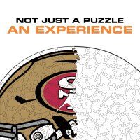 NFL -San Francisco 49ers - Casque - Puzzle en bois