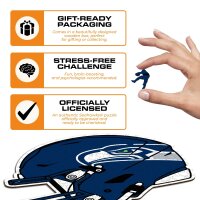 NFL -Seattle Seahawks - Helmet - Wooden Puzzle