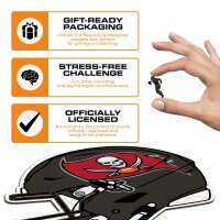 NFL - Tampa Bay Buccaneers - Casque - Puzzle en bois