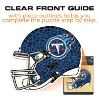 NFL - Tennessee Titans - Helmet - Wooden Puzzle