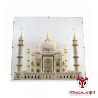 Acrylic display for LEGO&reg; 10189/10256 Taj Mahal  (With black floor)