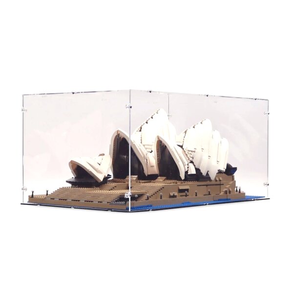 Acryl-Display f&uuml;r LEGO&reg; 10234 Sydney Opera House (mit schwarzem Boden)