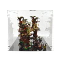Acrylic display for LEGO&reg; 10236 UCS Ewok Village (With black floor)