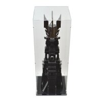 Pr&eacute;sentoir en acrylique pour LEGO&reg; 10237 Tour d&rsquo;Orthanc LOTR (avec base noire)