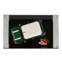 Display in acrilico per LEGO&reg; 10242 MINI Cooper (con base nera)
